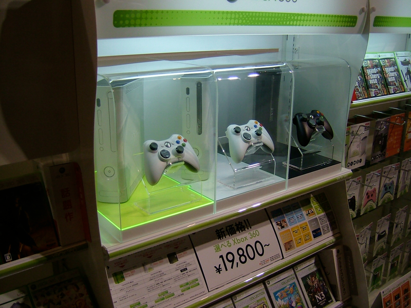 Illustration for article titled Xbox Japan's Totally Perfect In-Store Display